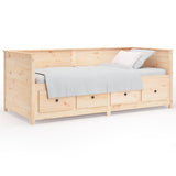 NNEVL Day Bed 80x200 cm Solid Wood Pine
