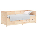 NNEVL Day Bed 80x200 cm Solid Wood Pine