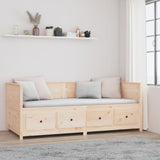 NNEVL Day Bed 80x200 cm Solid Wood Pine