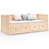 NNEVL Day Bed 80x200 cm Solid Wood Pine