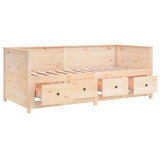 NNEVL Day Bed 80x200 cm Solid Wood Pine
