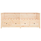 NNEVL Day Bed 80x200 cm Solid Wood Pine