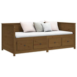 NNEVL Day Bed Honey Brown 80x200 cm Solid Wood Pine