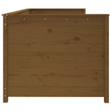NNEVL Day Bed Honey Brown 80x200 cm Solid Wood Pine