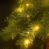NNEVL Artificial Double Palm Tree with LEDs 125 cm&210 cm
