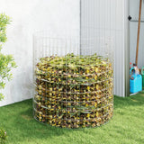 NNEVL Garden Composter Ø100x100 cm Galvanised Steel
