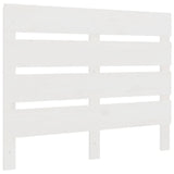 NNEVL Headboard White 100x3x80 cm Solid Wood Pine