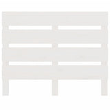 NNEVL Headboard White 100x3x80 cm Solid Wood Pine