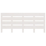 NNEVL Headboard White 150x3x80 cm Solid Wood Pine