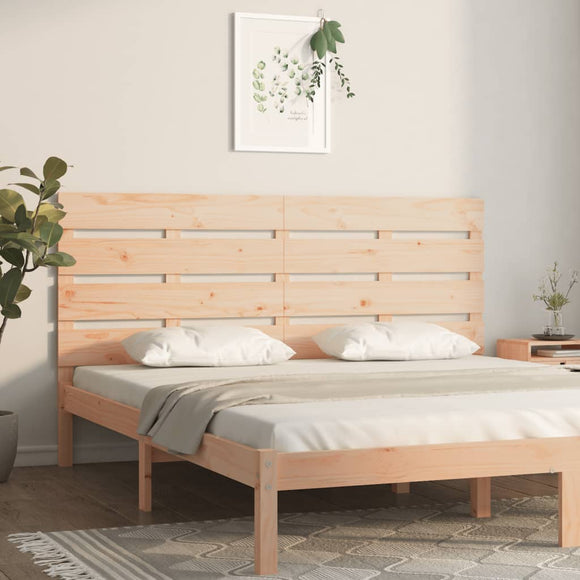 NNEVL Headboard 180x3x80 cm Solid Wood Pine