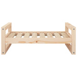 NNEVL Dog Bed 75.5x55.5x28 cm Solid Pine Wood
