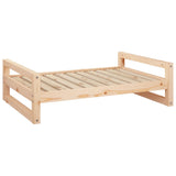 NNEVL Dog Bed 95.5x65.5x28 cm Solid Pine Wood