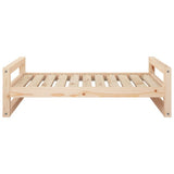 NNEVL Dog Bed 95.5x65.5x28 cm Solid Pine Wood