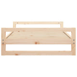NNEVL Dog Bed 105.5x75.5x28 cm Solid Pine Wood