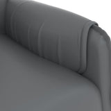 NNEVL Massage Chair Grey Faux Leather