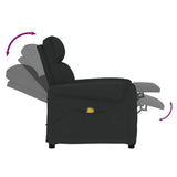 NNEVL Massage Chair Black Fabric