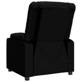 NNEVL Recliner Chair Black Faux Leather