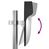 NNEVL Outdoor Convex Traffic Mirror Black Ø45 cm Polycarbonate