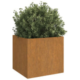NNEVL Planter 49x47x46 cm Corten Steel