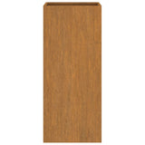 NNEVL Planter 32x27.5x75 cm Corten Steel