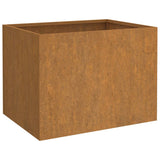 NNEVL Planter 62x47x46 cm Corten Steel