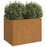 NNEVL Planter 62x47x46 cm Corten Steel