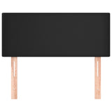 NNEVL Headboard Black 100x5x78/88 cm Faux Leather