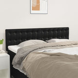NNEVL Headboards 2 pcs Black 72x5x78/88 cm Faux Leather