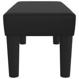 NNEVL Bench Black 70x30x30 cm Faux Leather