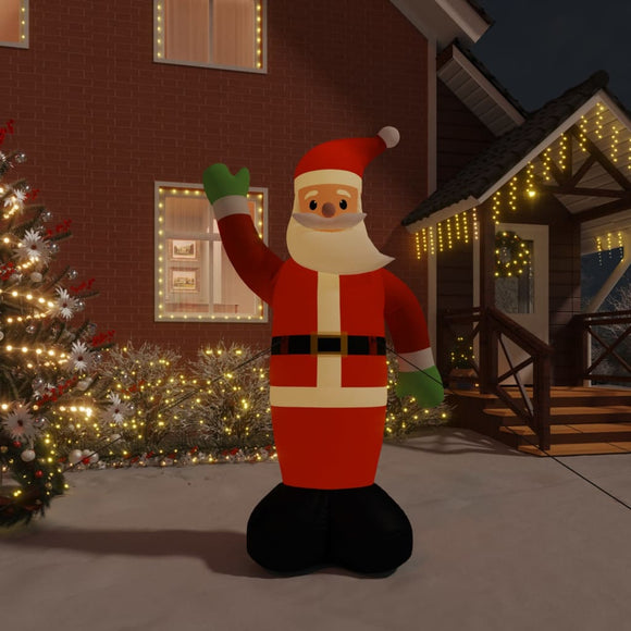 NNEVL Christmas Inflatable Santa Claus with LEDs 370 cm