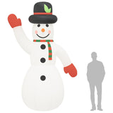 NNEVL Christmas Inflatable Snowman with LEDs 370 cm
