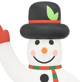 NNEVL Christmas Inflatable Snowman with LEDs 455 cm