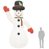 NNEVL Christmas Inflatable Snowman with LEDs 455 cm