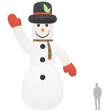 NNEVL Christmas Inflatable Snowman with LEDs 805 cm
