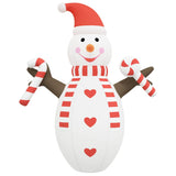 NNEVL Christmas Inflatable Snowman with LEDs 630 cm