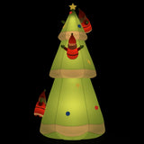 NNEVL Inflatable Christmas Tree with LEDs 500cm