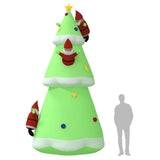 NNEVL Inflatable Christmas Tree with LEDs 500cm