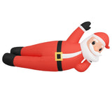 NNEVL Christmas Inflatable Lying Santa LED 160 cm