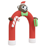 NNEVL Christmas Inflatable Arch Gate LED 380 cm