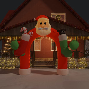 NNEVL Christmas Inflatable Arch Gate LED 320 cm