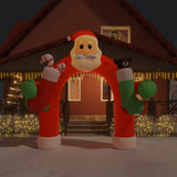 NNEVL Christmas Inflatable Arch Gate LED 320 cm