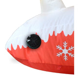 NNEVL Christmas Inflatable Santa and Reindeer Decoration LED 145 cm