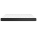 NNEVL Pocket Spring Bed Mattress Black 152x203x20 cm Queen Faux Leather