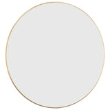 NNEVL Wall Mirror Gold Ø 60 cm Round