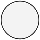 NNEVL Wall Mirror Black Ø 30 cm Round