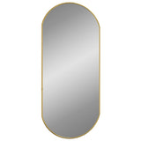NNEVL Wall Mirror Gold 80x35 cm Oval