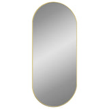 NNEVL Wall Mirror Gold 100x45 cm Oval