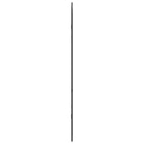 NNEVL Wall Mirror Black 90x40 cm Oval