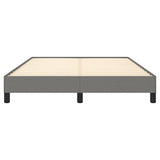NNEVL Bed Frame Dark Grey 137x187 cm Double Fabric