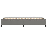 NNEVL Bed Frame Dark Grey 107x203 cm King Single Fabric